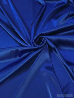 Tafta elastica satinata albastru electric