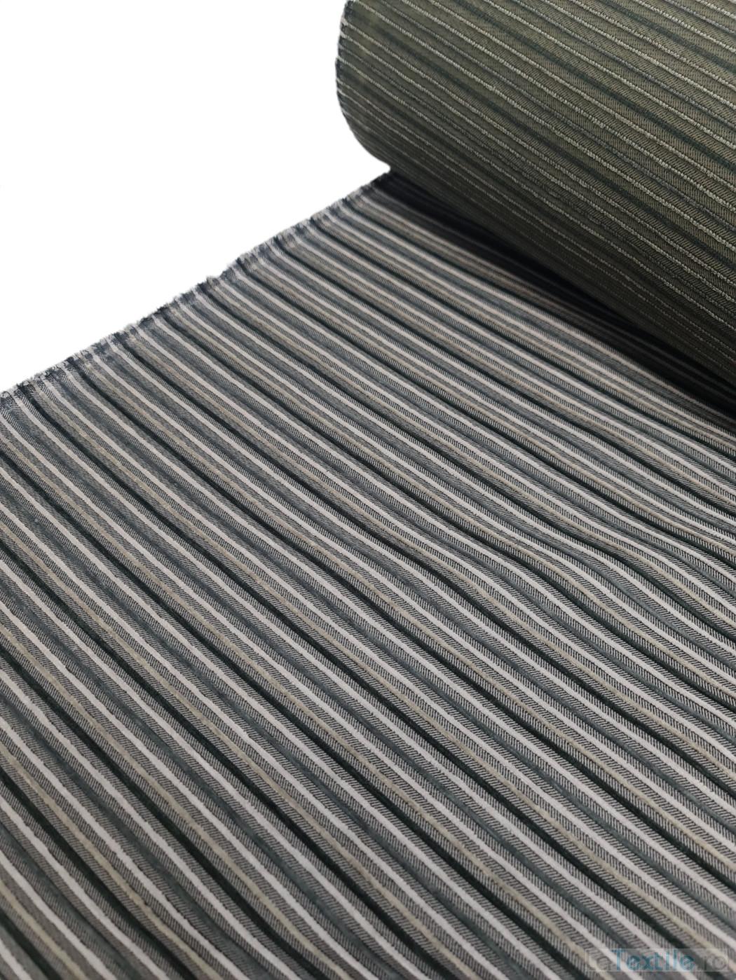 Material tapiterie raiat nuante de gri cu fibra naturala