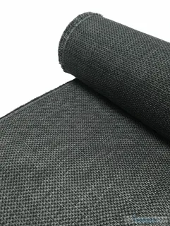 Material stofa pentru tapiterie tweed gri cu negru