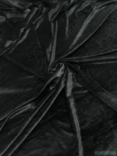 Catifea elastica neagra embosata cu pelicula