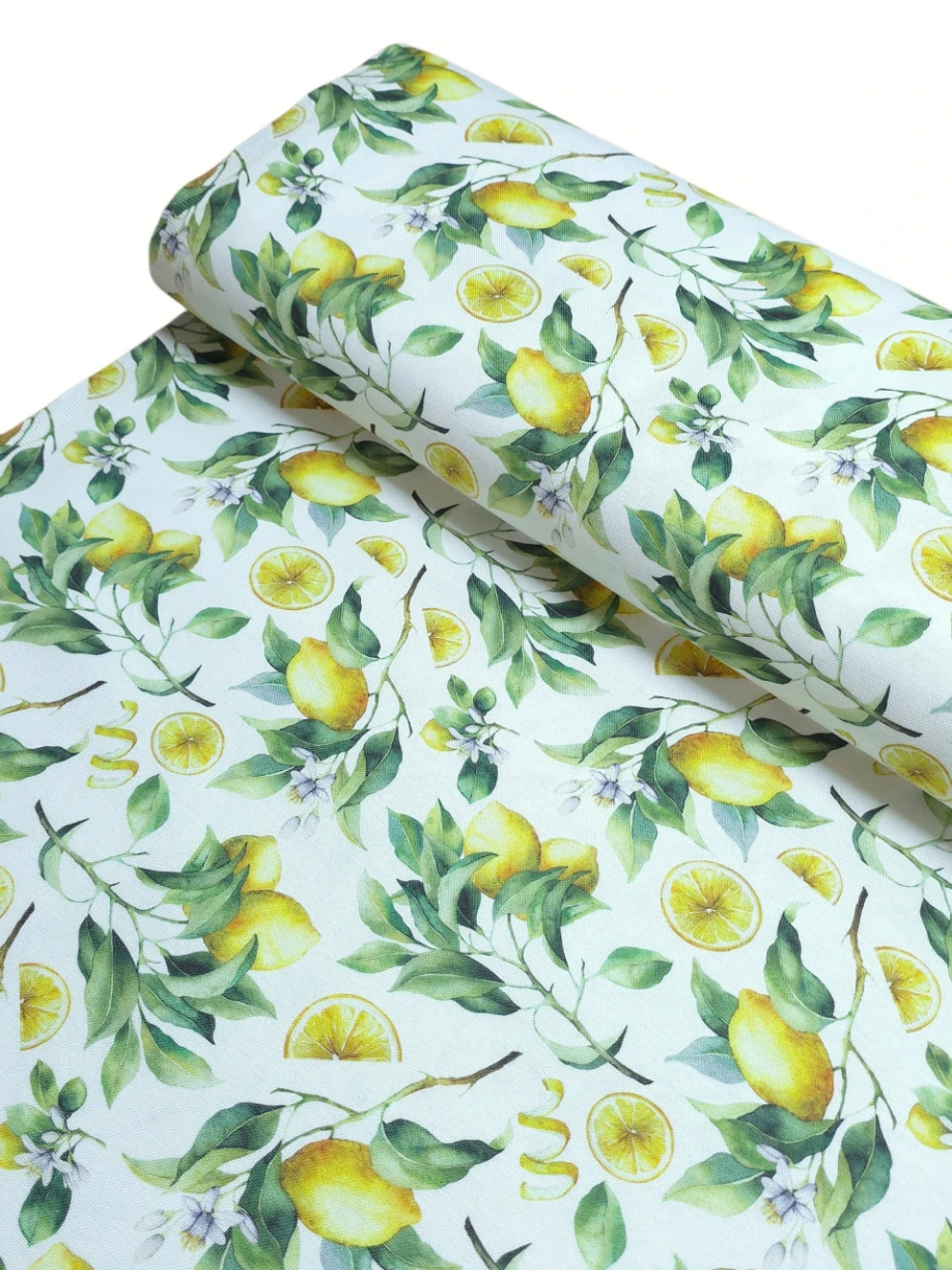 Bumbac creton impermeabil Lemon Grove