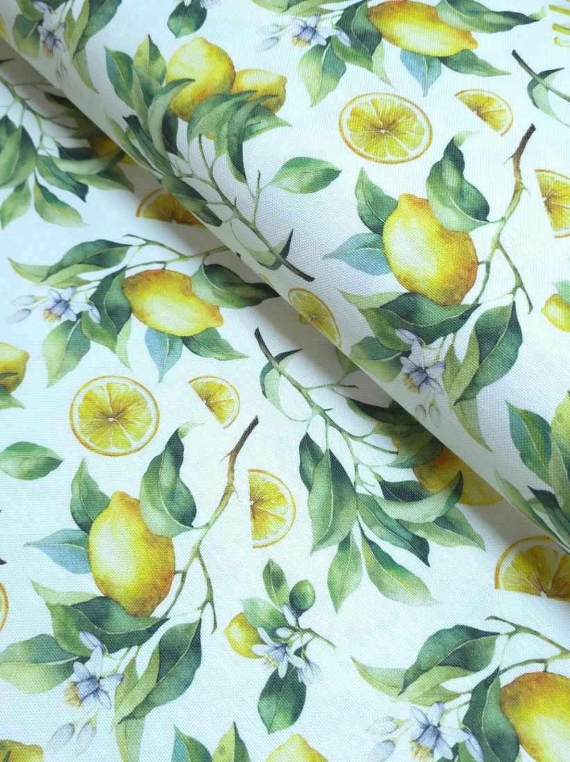 Bumbac creton impermeabil Lemon Grove