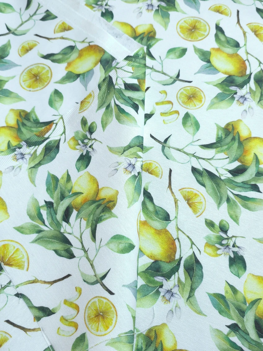 Bumbac creton impermeabil Lemon Grove