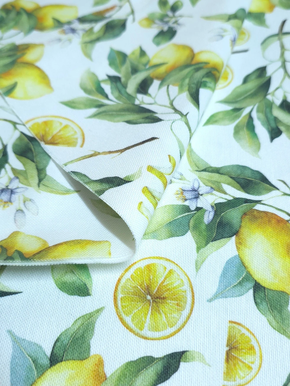 Bumbac creton impermeabil Lemon Grove