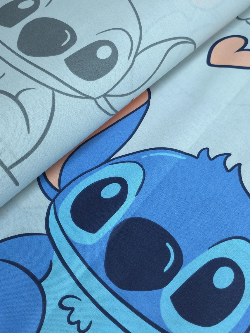 Bumbac satinat Ranforce Stitch Dreams