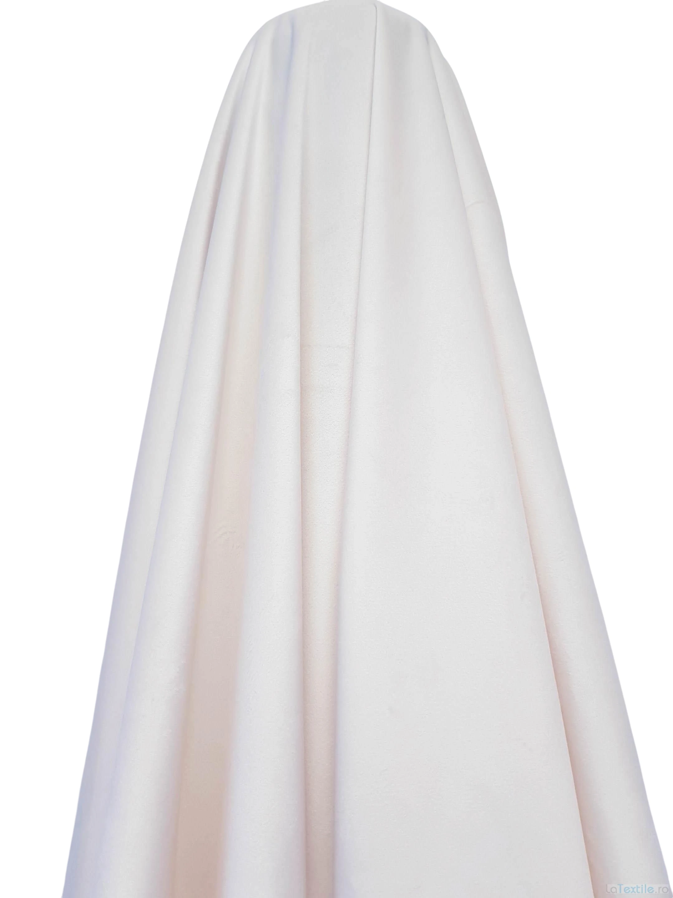 Material draperie catifea crem
