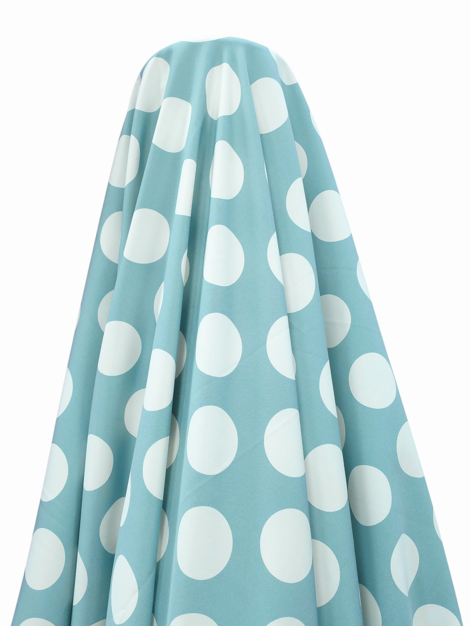 Triplu voal barbie bleu model buline