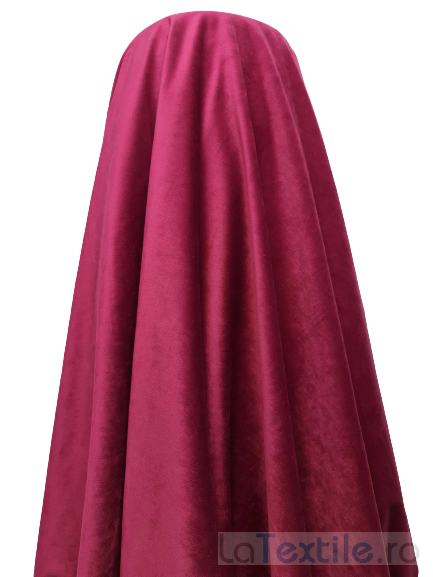 Material draperie catifea grena