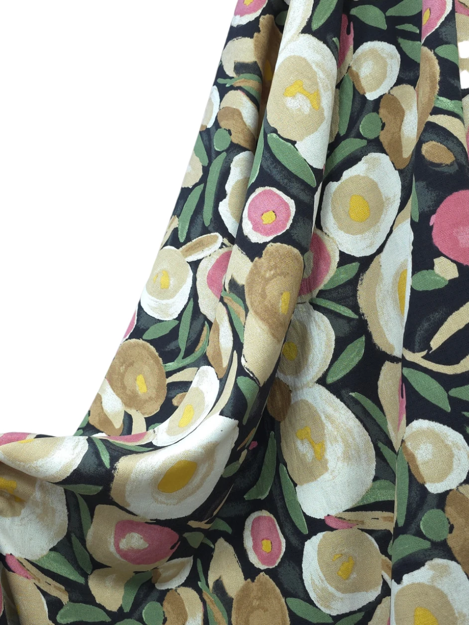 In cu vascoza Midnight Olive Bloom