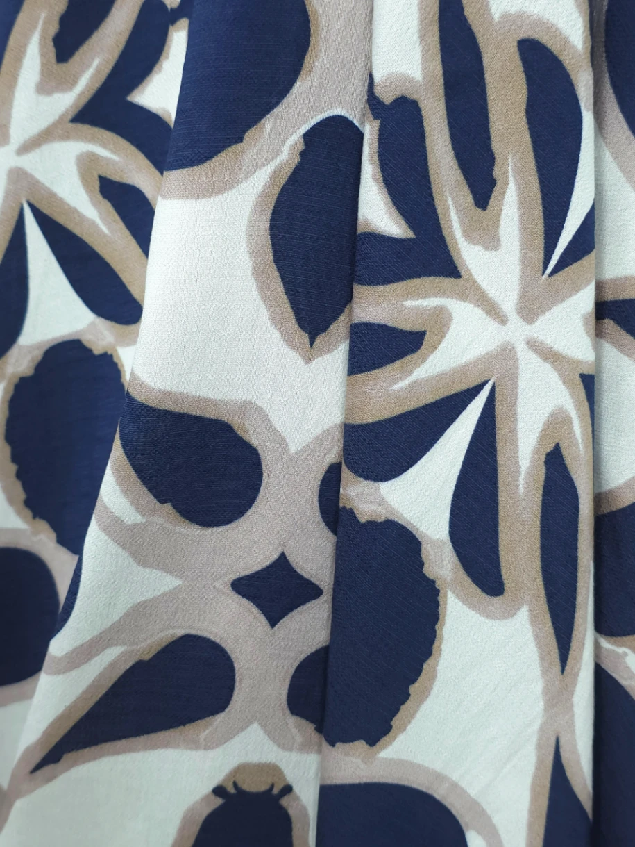 In cu vascoza Blue Graphic Flow