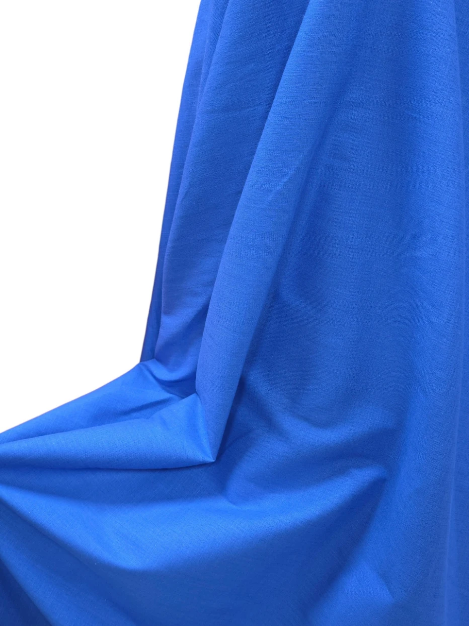 In natural albastru Azure Linen