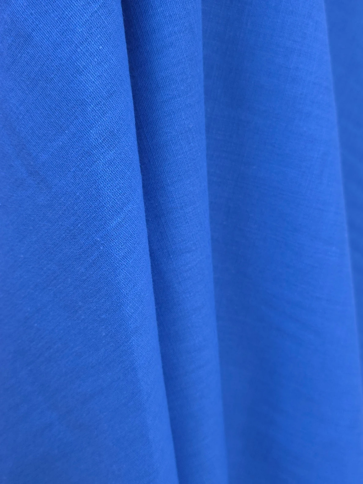 In natural albastru Azure Linen
