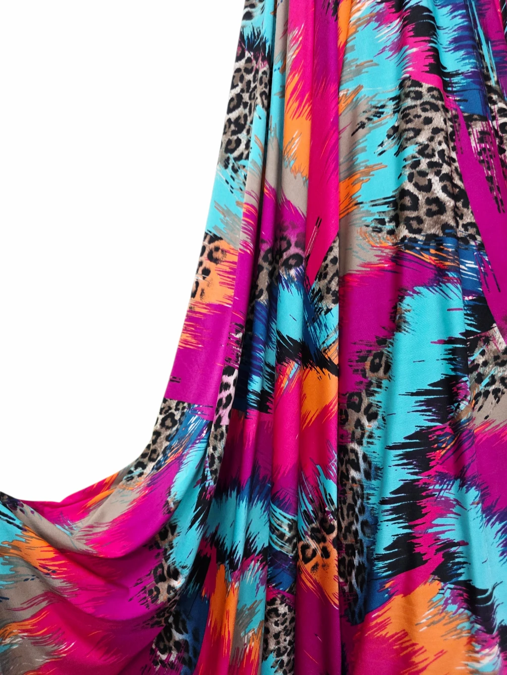 Jerse Lycra Neon Leopard