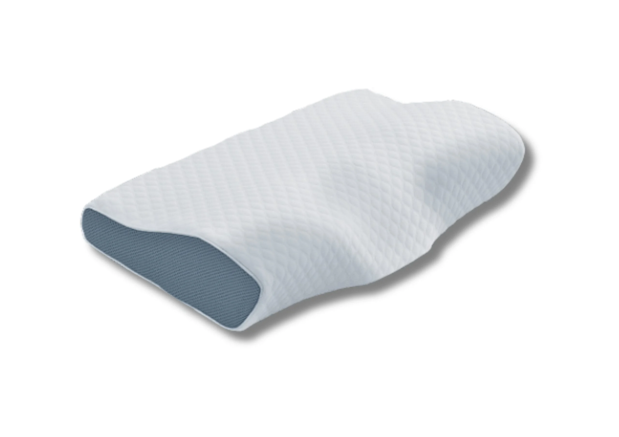 Pernă ergonomică 30x50 cm Memory 3D Air Mesh cu spumă cu memorie și husă detașabilă