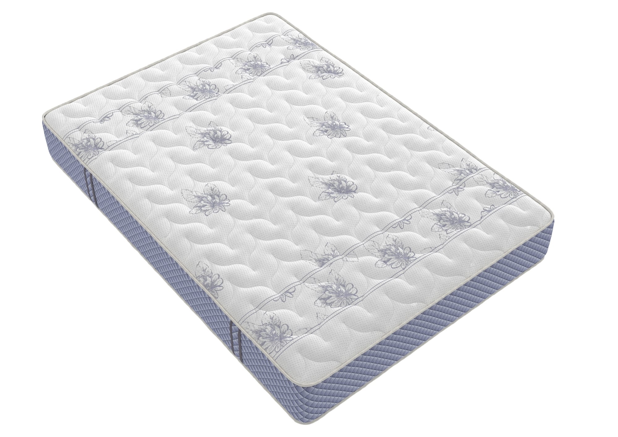 Saltea Passiflora Pocket Multilayer 140x200 cm cu arcuri și spumă memorie, înălțime 28 cm