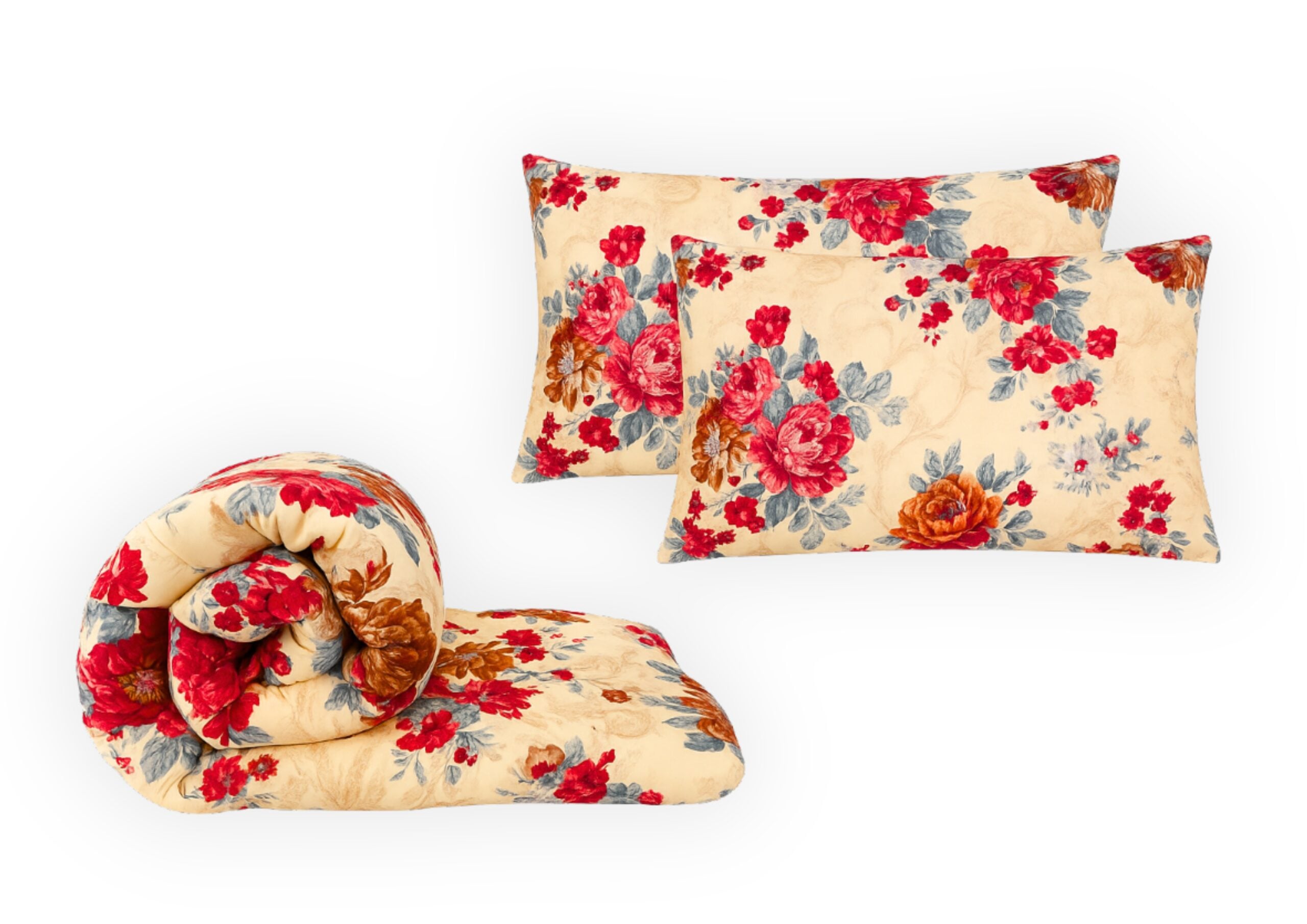 Set pilotă Amore 200x220 matlasată 250 g/m² + 2 perne 50x70