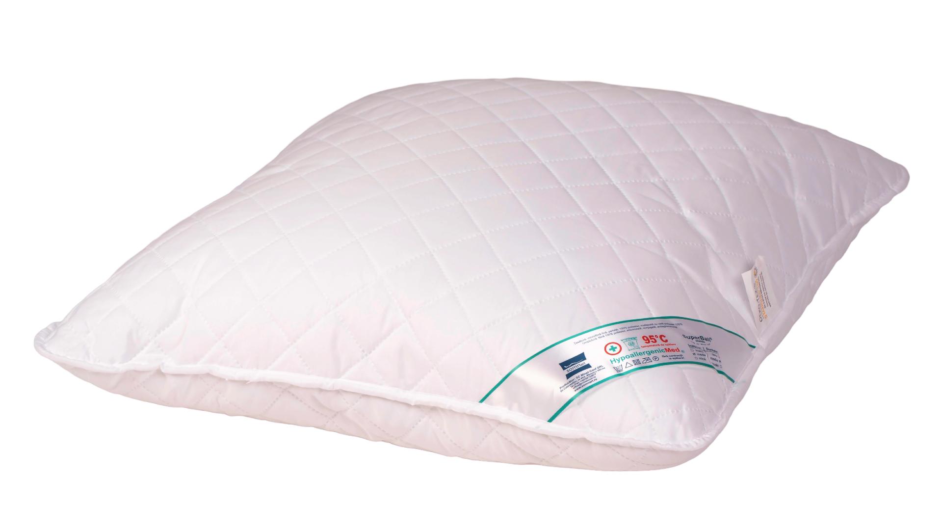Pernă 70x70 cm lavabilă 95°C HypoallergenicMed
