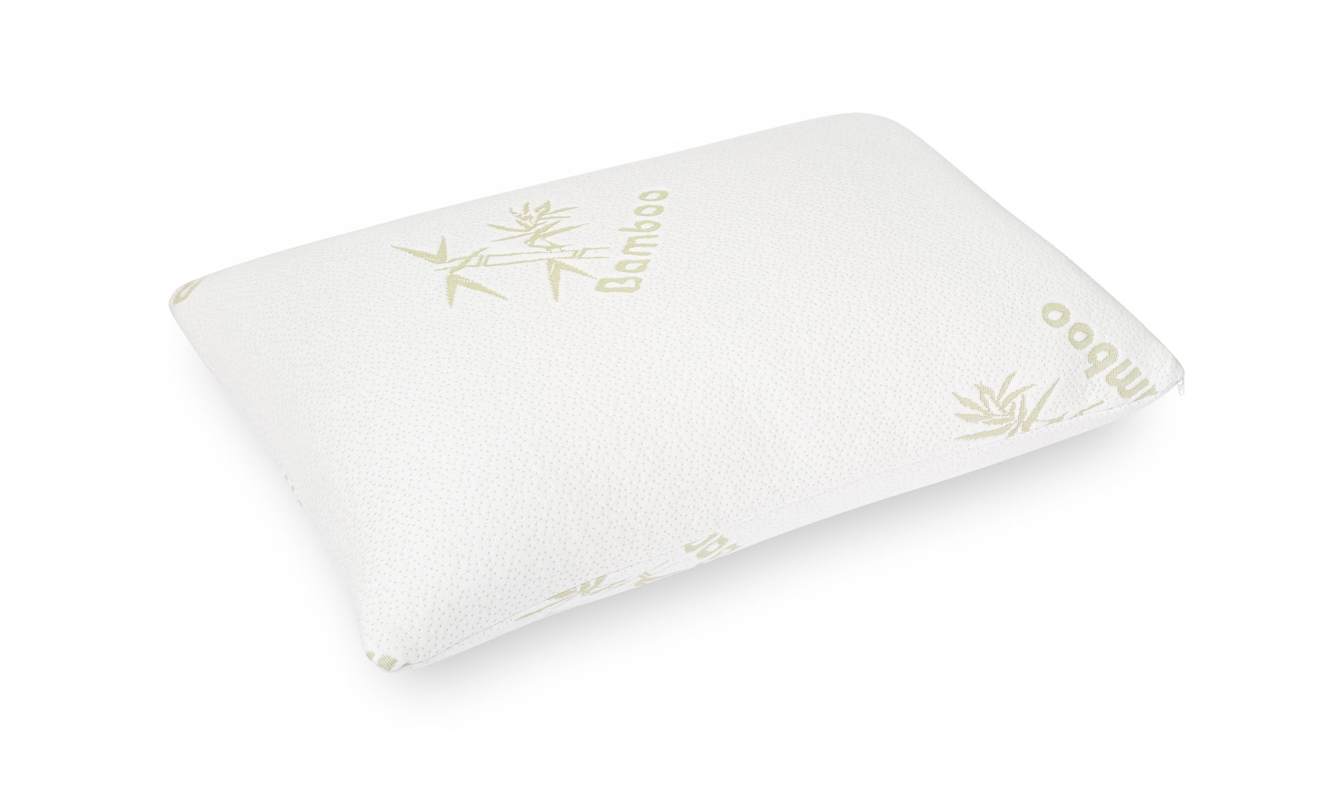 Set 2 perne Memory Foam cu husă din bambus, 50x70 cm