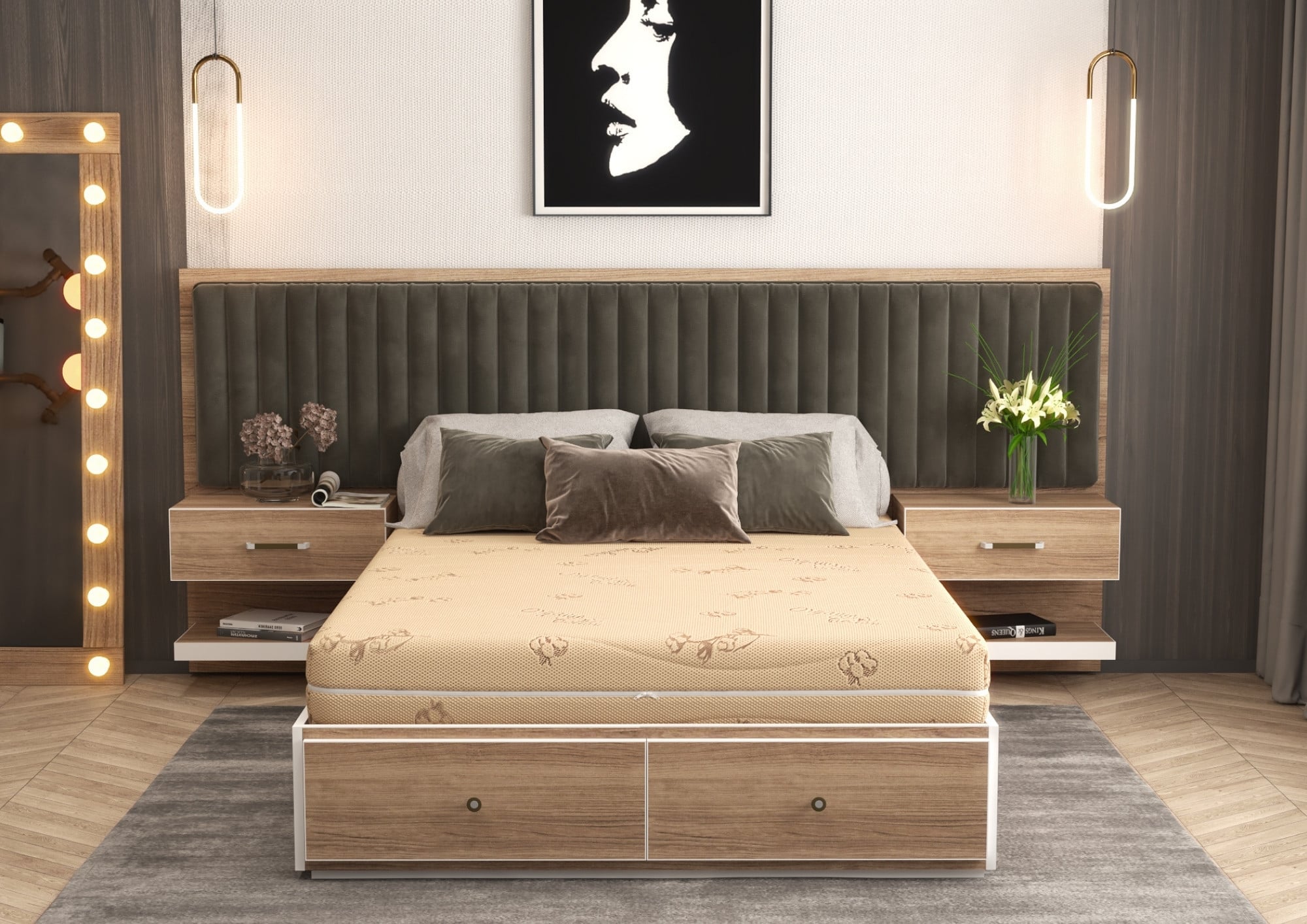 Saltea Bio Cotton 180x200 cm bumbac organic