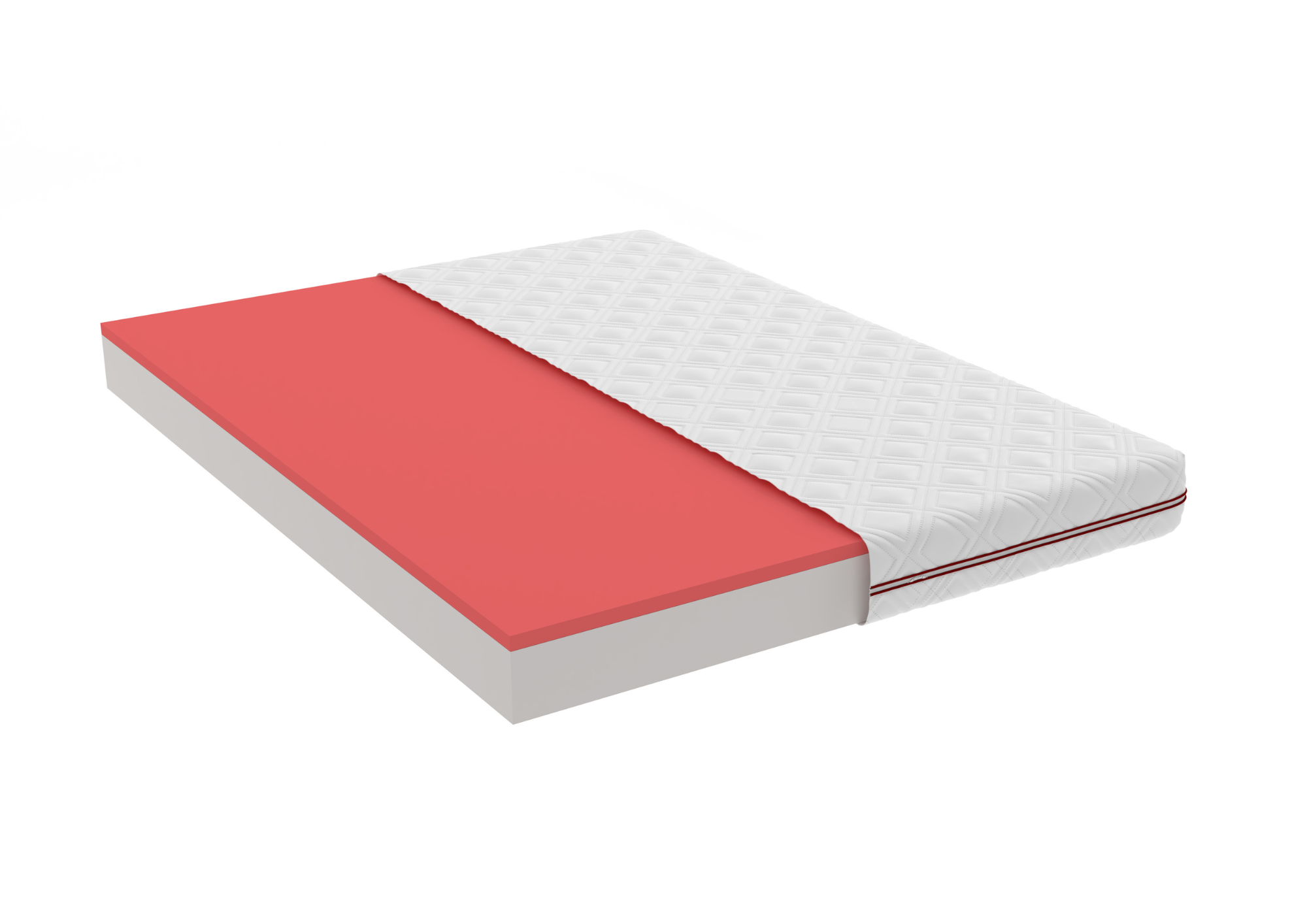 Saltea ortopedică Memory 140×200 cm înălțime 17 cm fermitate medie