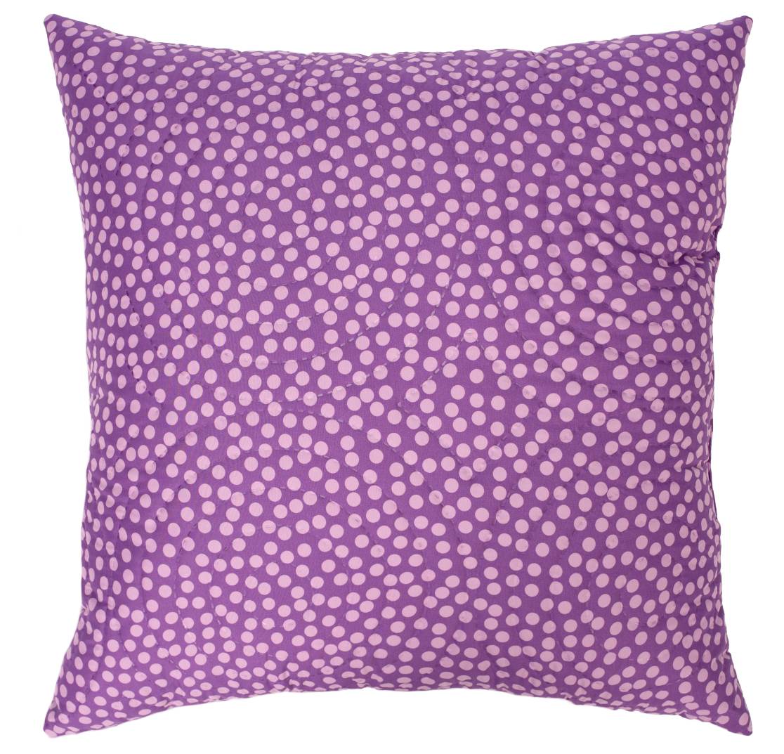 Set 2 perne 70x70 cm Purple Vibe, microfibra violet, moale