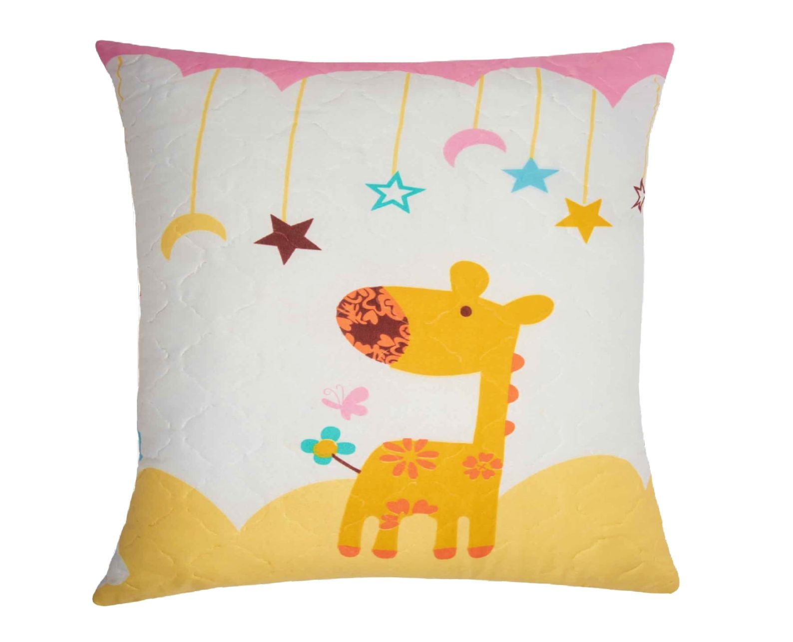 Set 2 perne 70x70 cm din microfibră cu imprimeu Animals