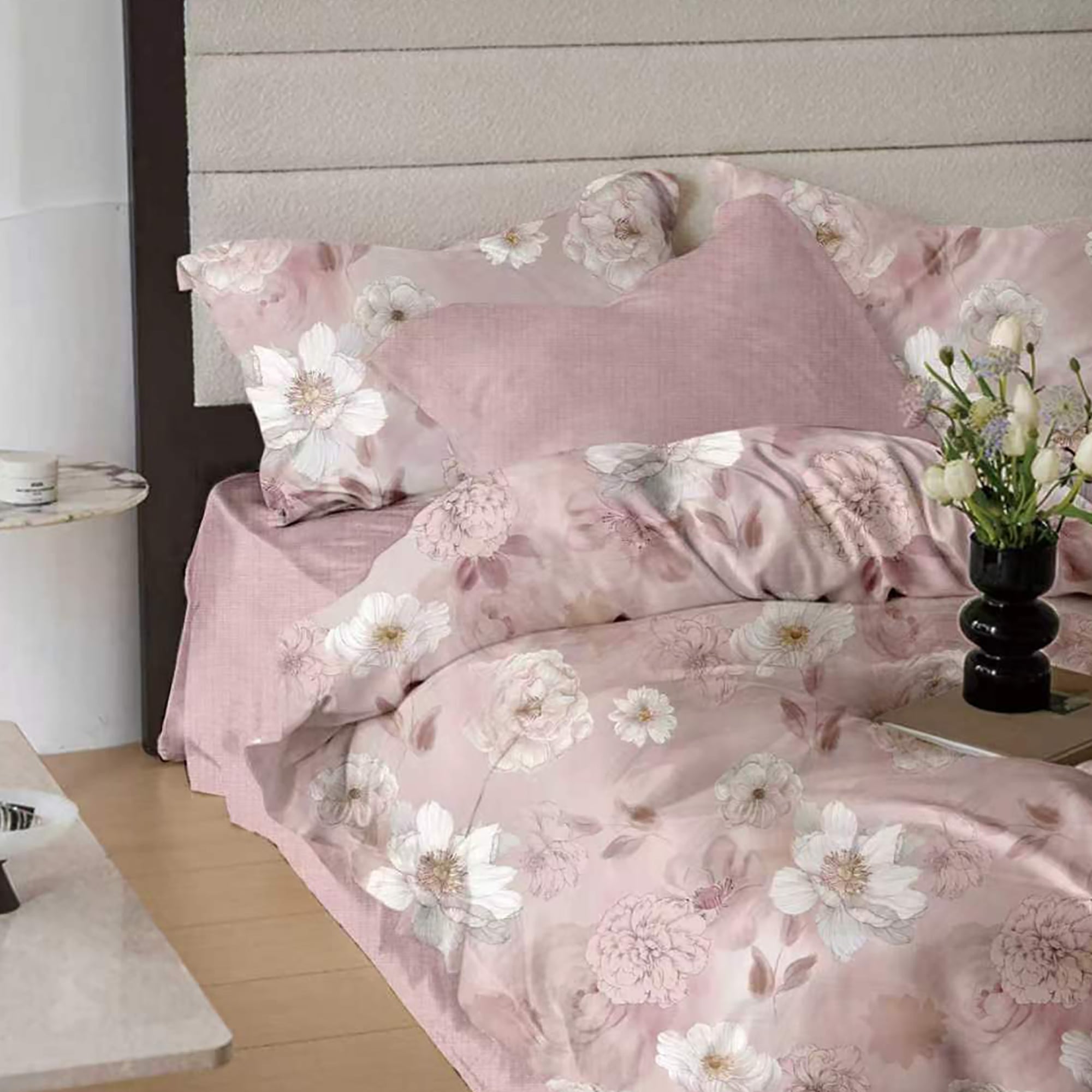 Set lenjerie finet 6 piese Blush Garden