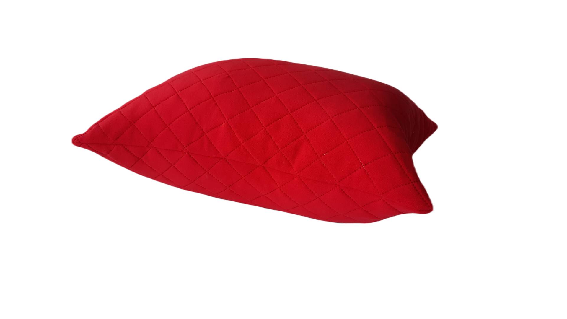 Pernă 70x70 cm micropolar PolarTech moale, umplutura 100% poliester bilute roșu