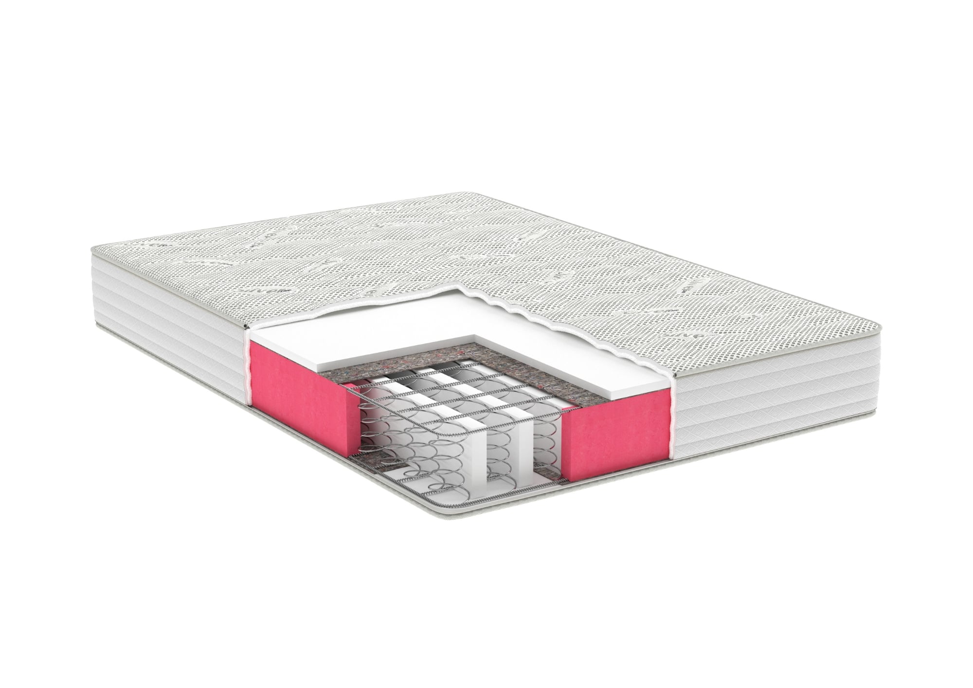 Saltea ortopedică Silver Protect 4 Hotel 140x200 cm, arcuri Bonell, duritate extra fermă, 25 cm