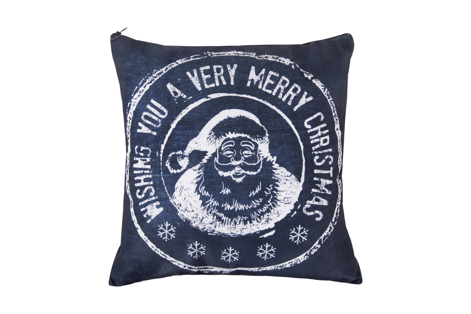 Pernă decorativă Crăciun Christmas White 40×40 cm alb/gri