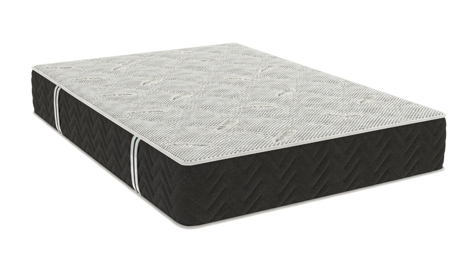 Saltea cu arcuri Pocket reversibilă 120x200 cm, înălțime 22 cm, husă tricot cu fir argintat, fermitate medie
