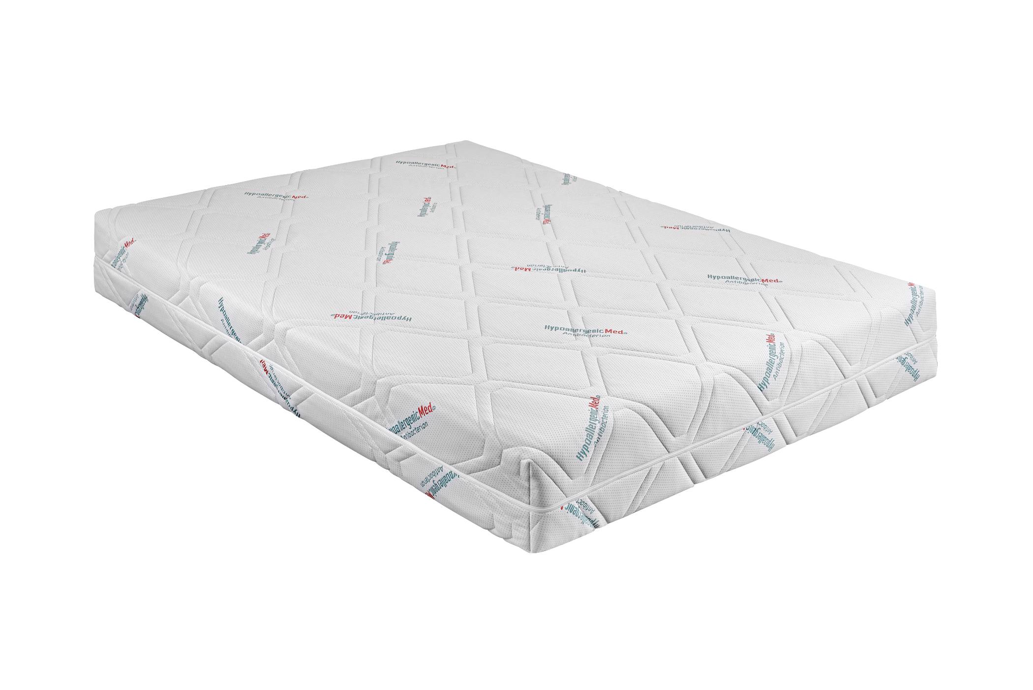 Husă detașabilă antibacteriană HypoallergenicMed 180x200 cm, 18 cm
