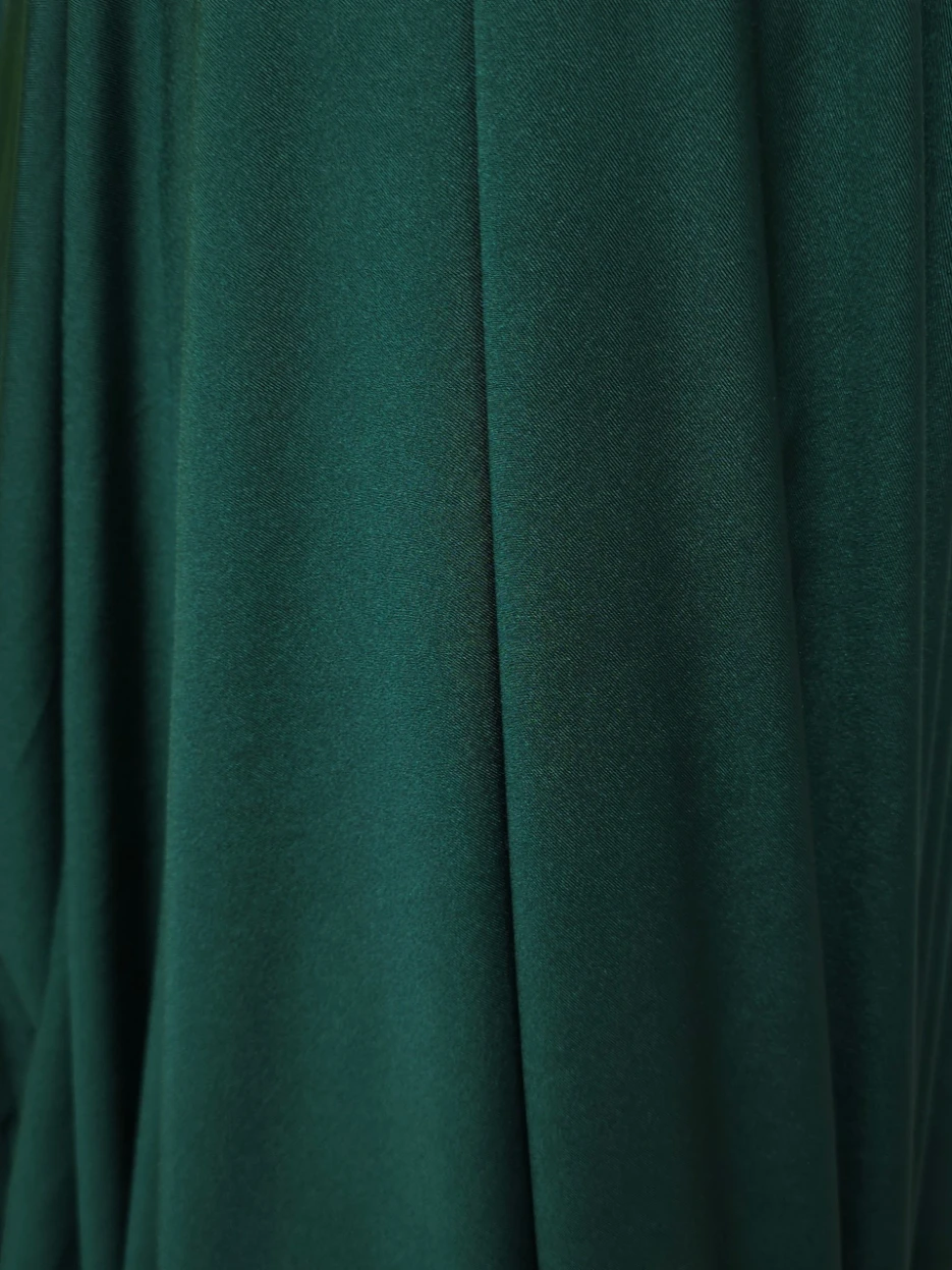 Lycra sidefat verde smarald Emerald Wave