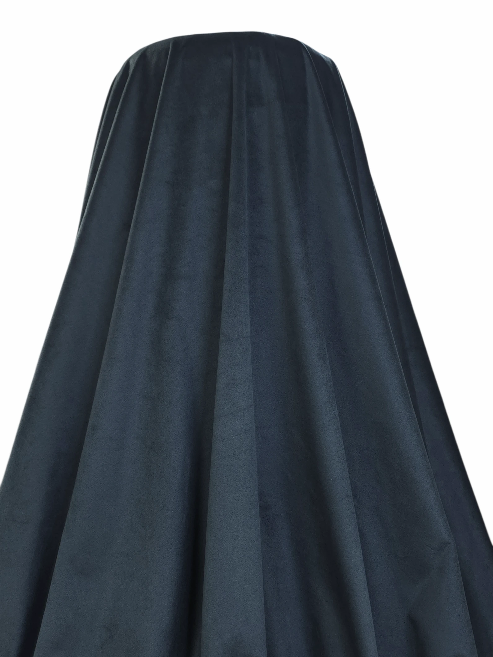 Material draperie catifea gri antracit