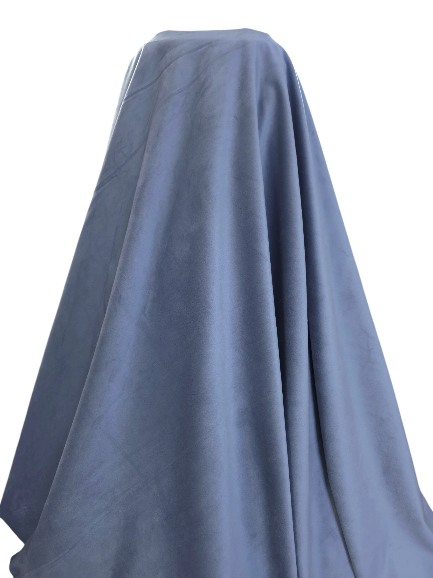Material draperie catifea gri cenusiu