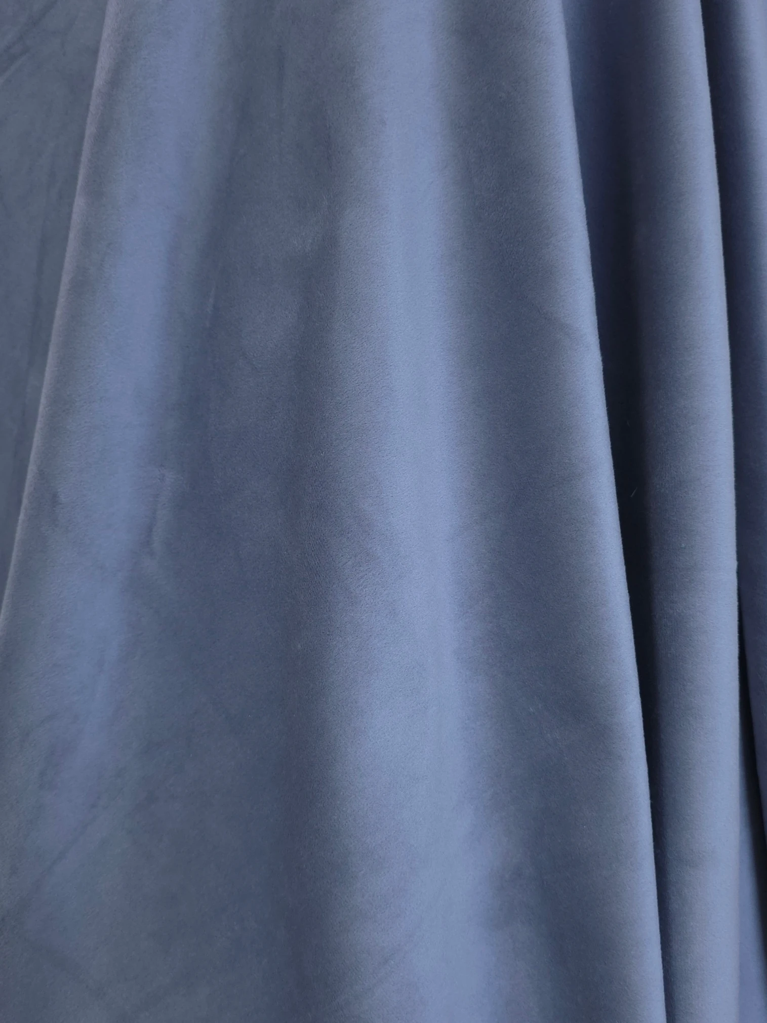 Material draperie catifea gri cenusiu