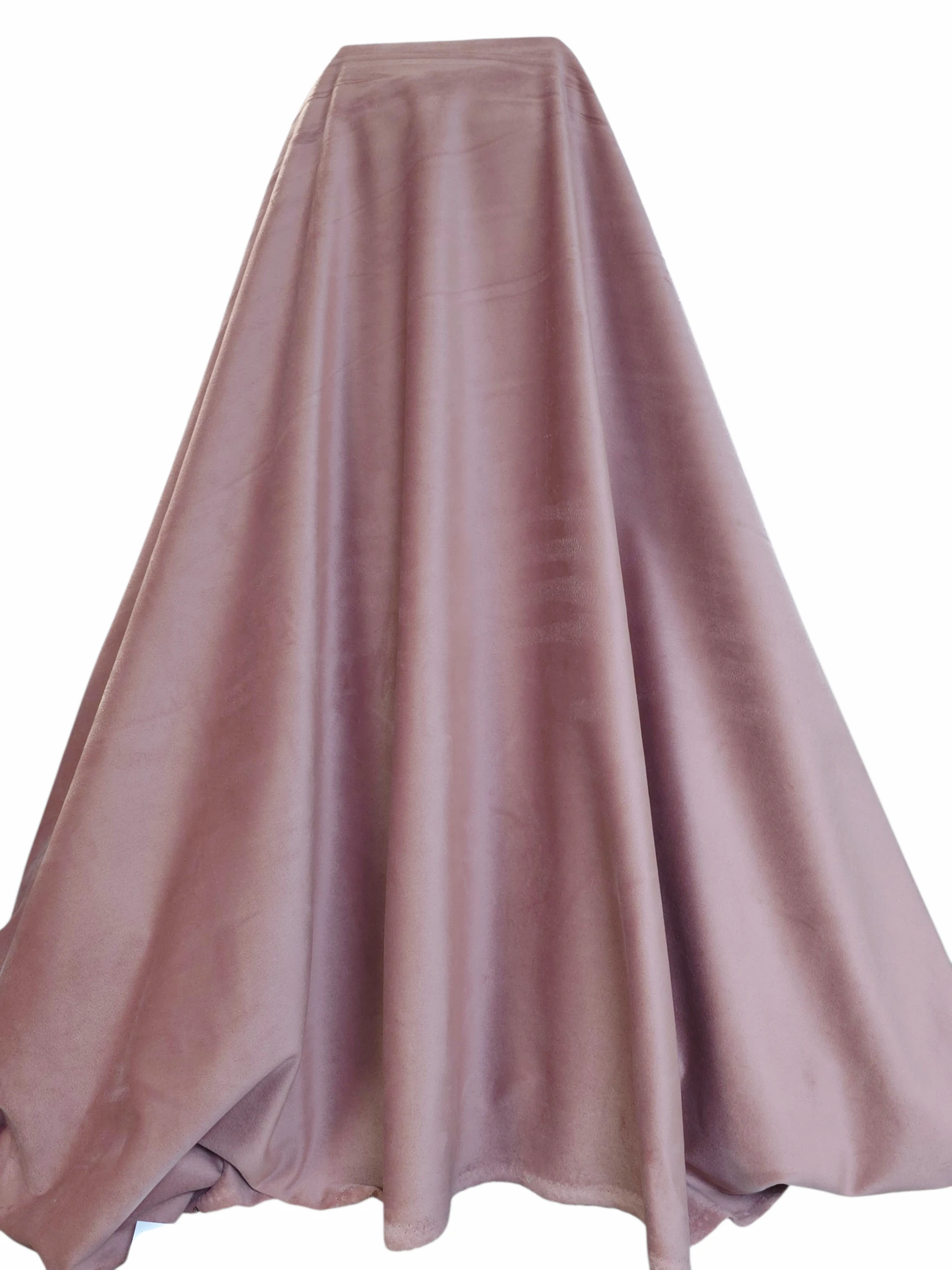 Material draperie catifea roz pudra