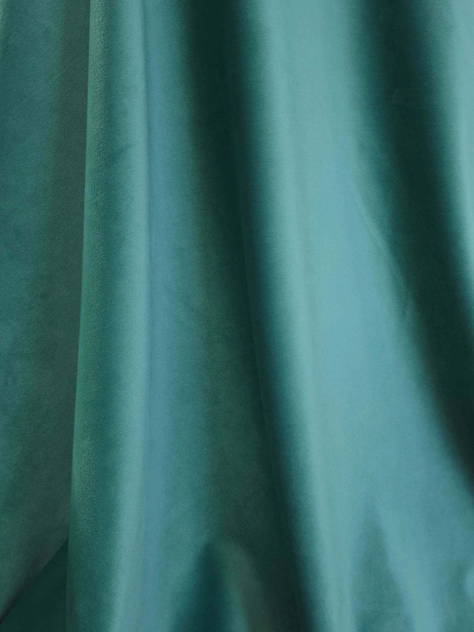 Material draperie catifea verde turcoaz