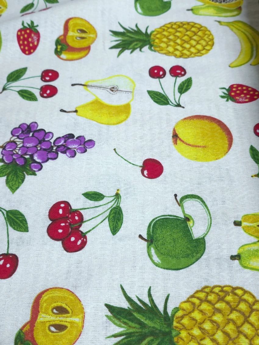 Material prosop imprimeu fructe