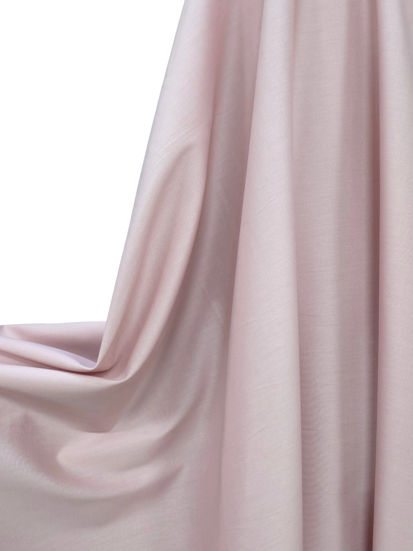 Poplin usor elastic roz prafuit