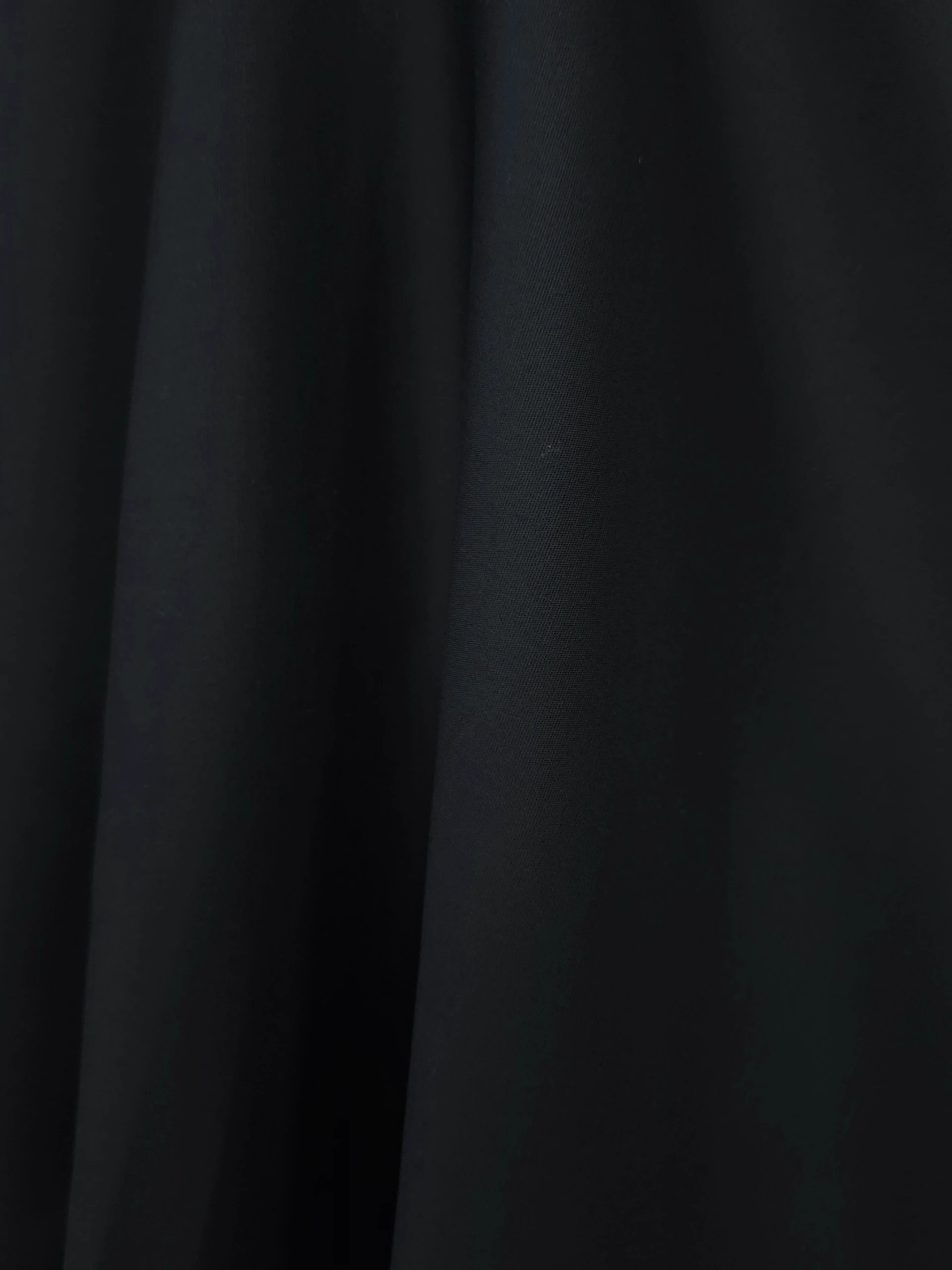 Poplin usor elastic negru