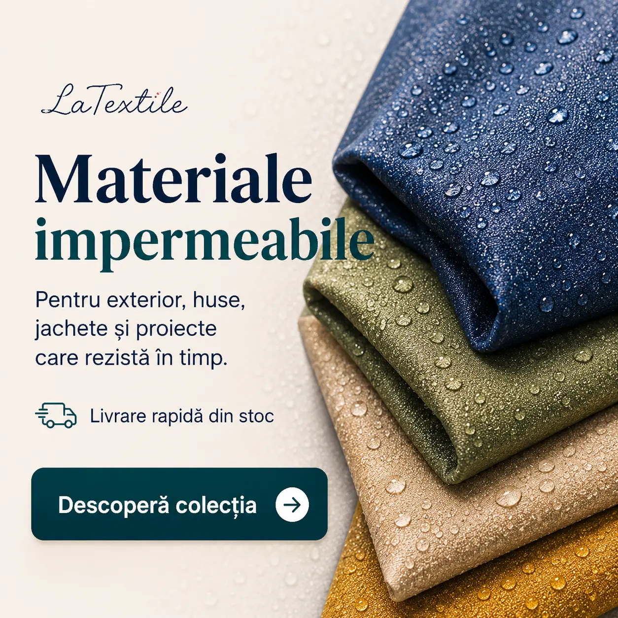 Materiale impermeabile noutati
