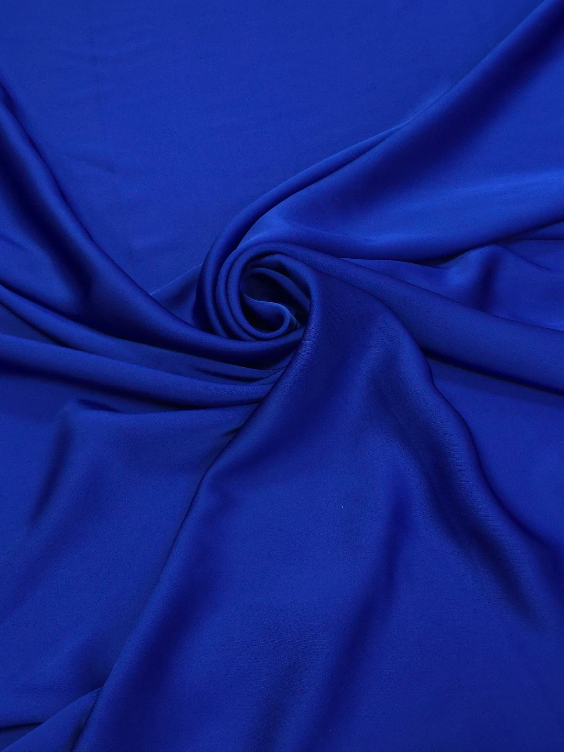 Satin elastic Paris albastru electric