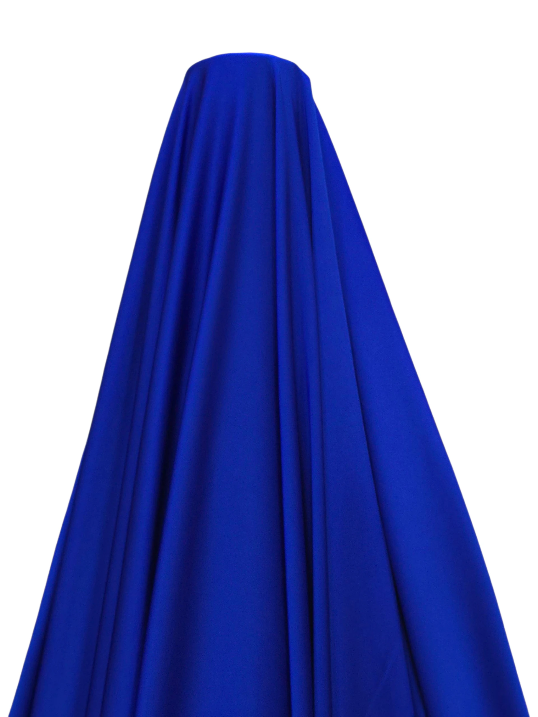 Satin elastic Paris albastru electric