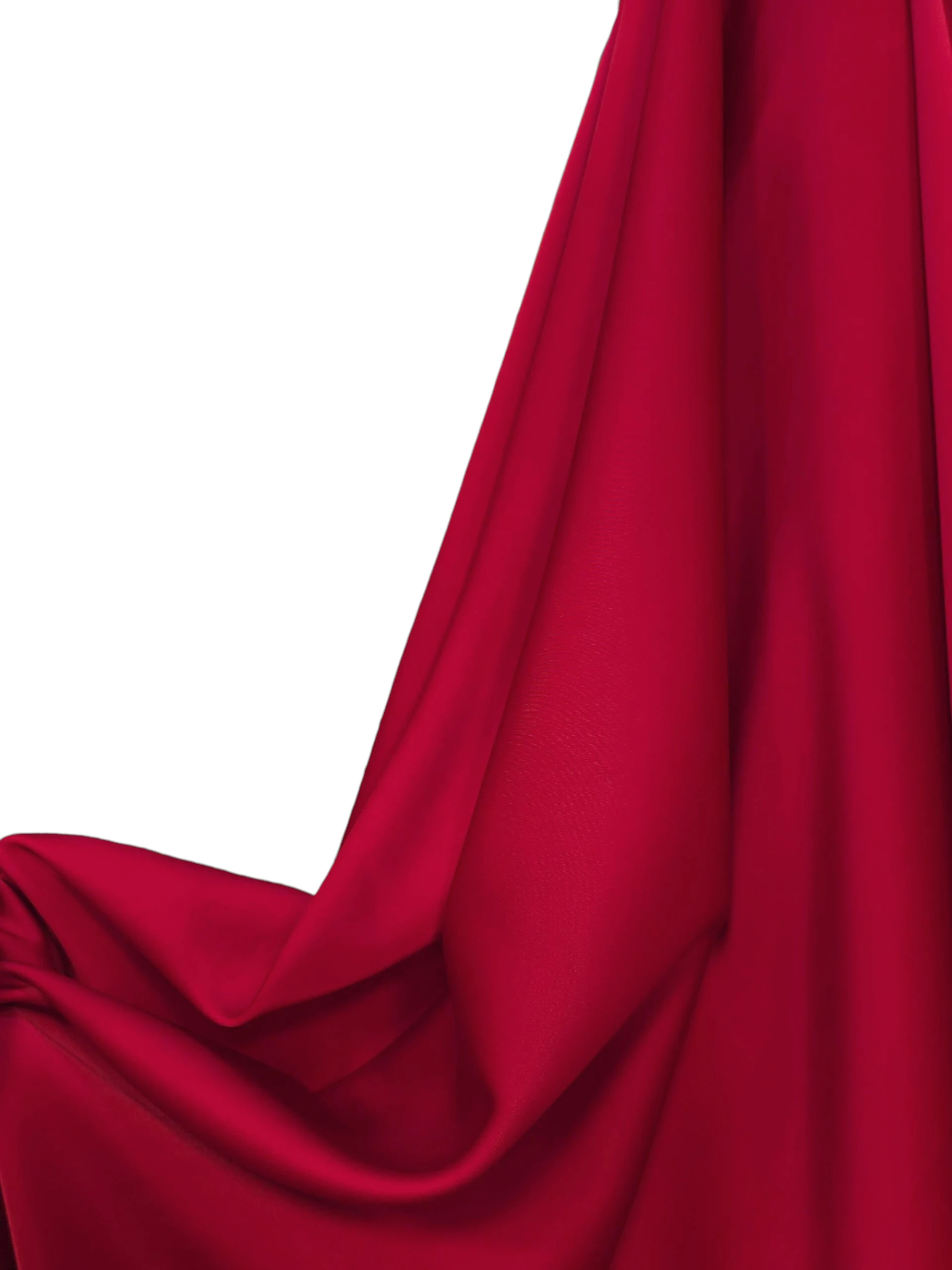 Satin elastic Paris rosu