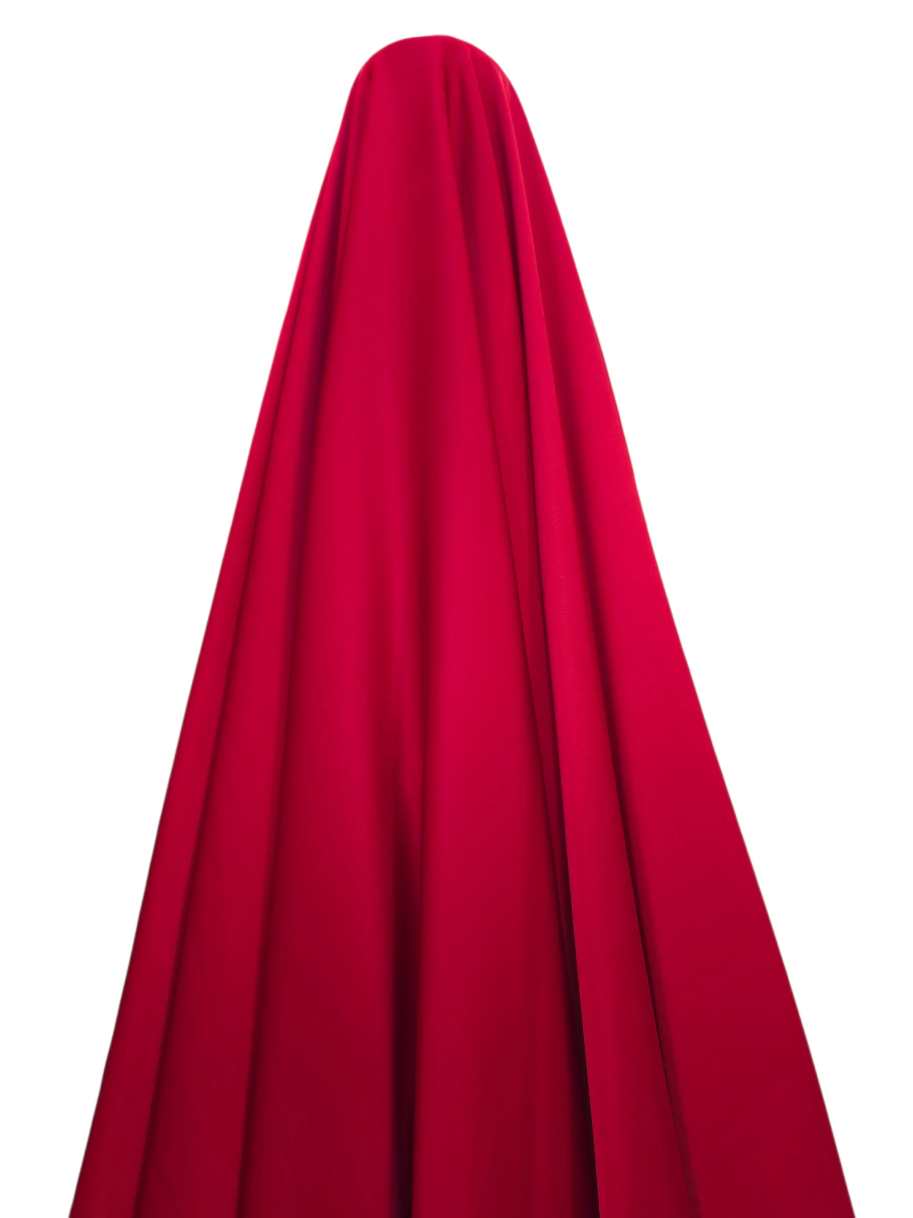 Satin elastic Paris rosu