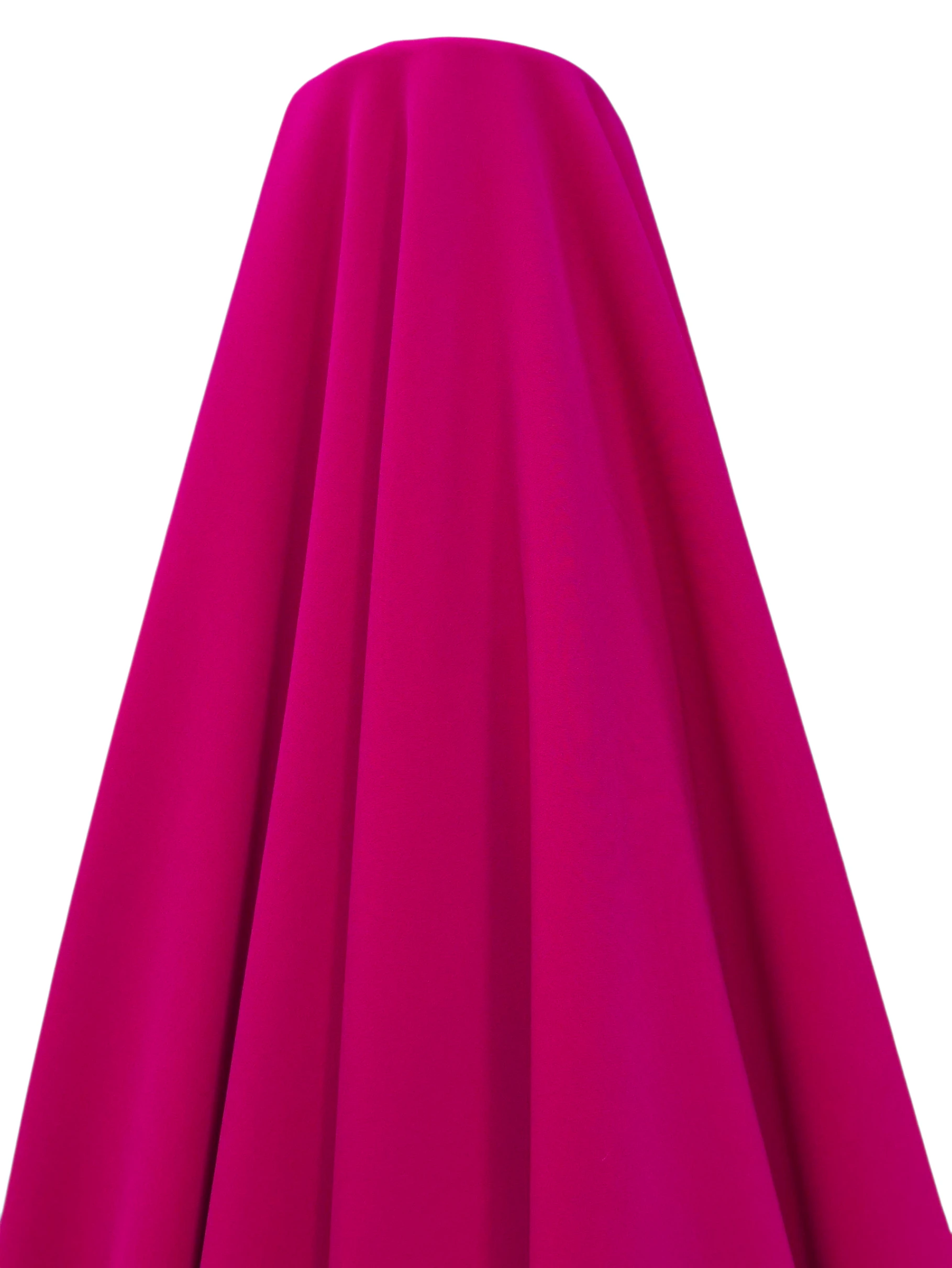 Triplu voal barbie indonesia fuchsia