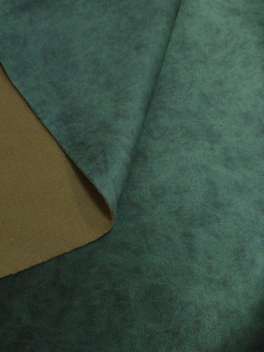 Material tapiterie catifea Ocean verde inchis