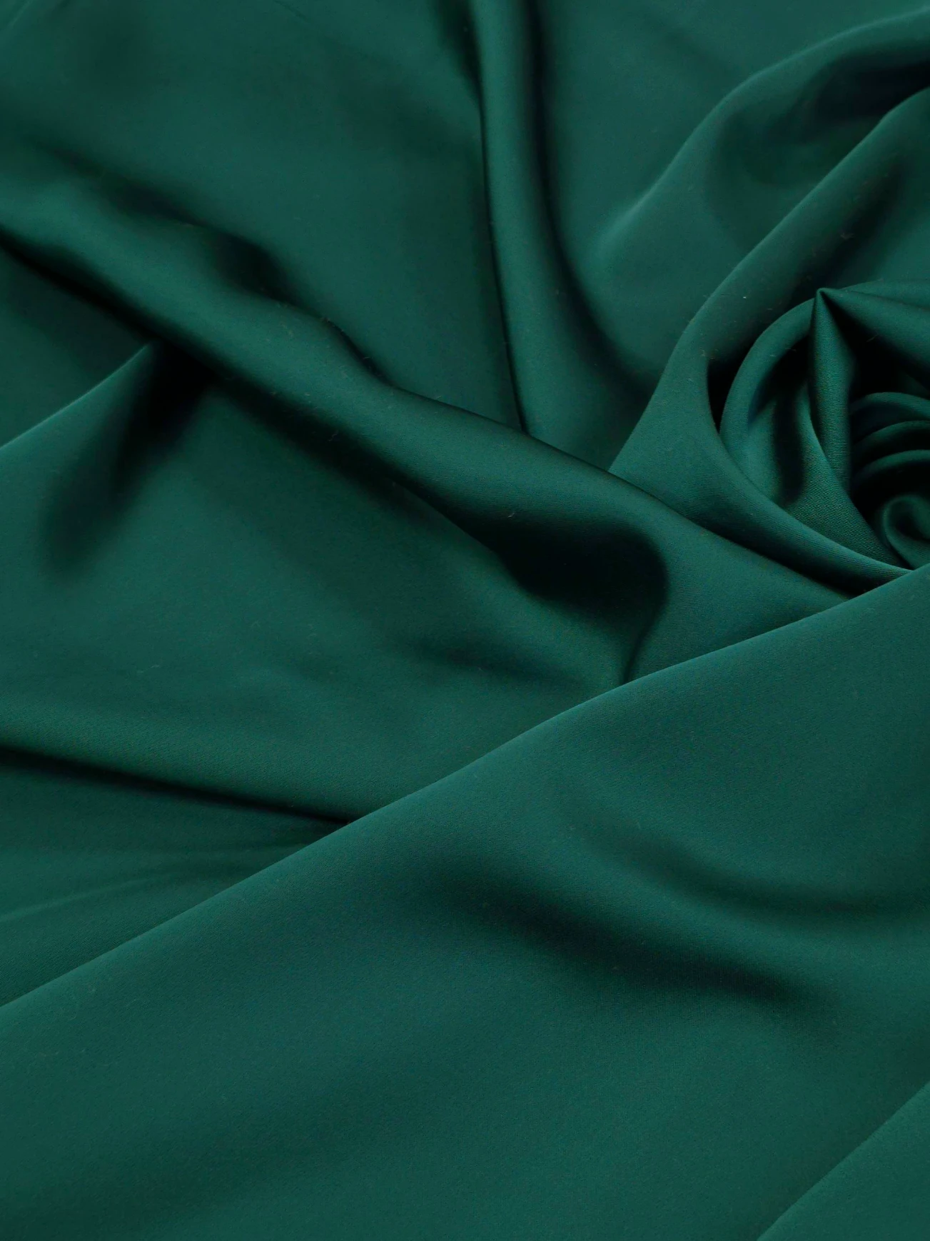 Satin elastic Paris verde smarald