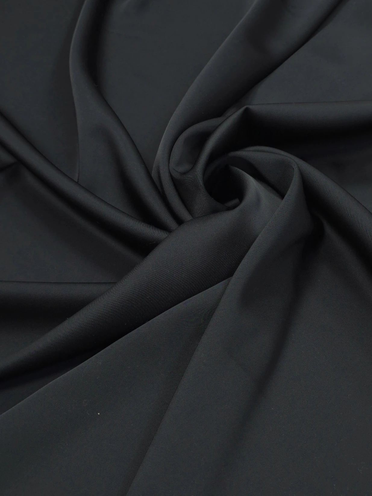Satin elastic Paris negru